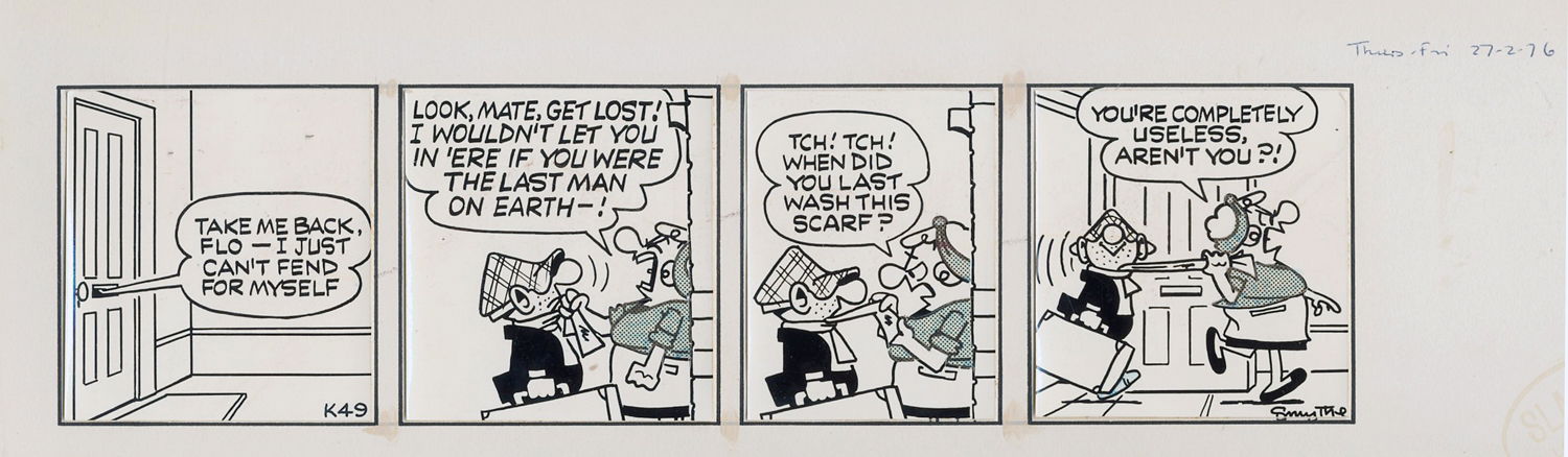 Andy Capp - Reg Smythe - 1976, In Collezione Sista E Ovidio Scapigliati ...